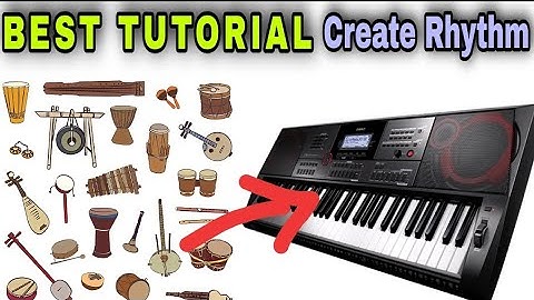 HOW TO CREATE RHYTHM IN CTX 9000IN & 8000IN