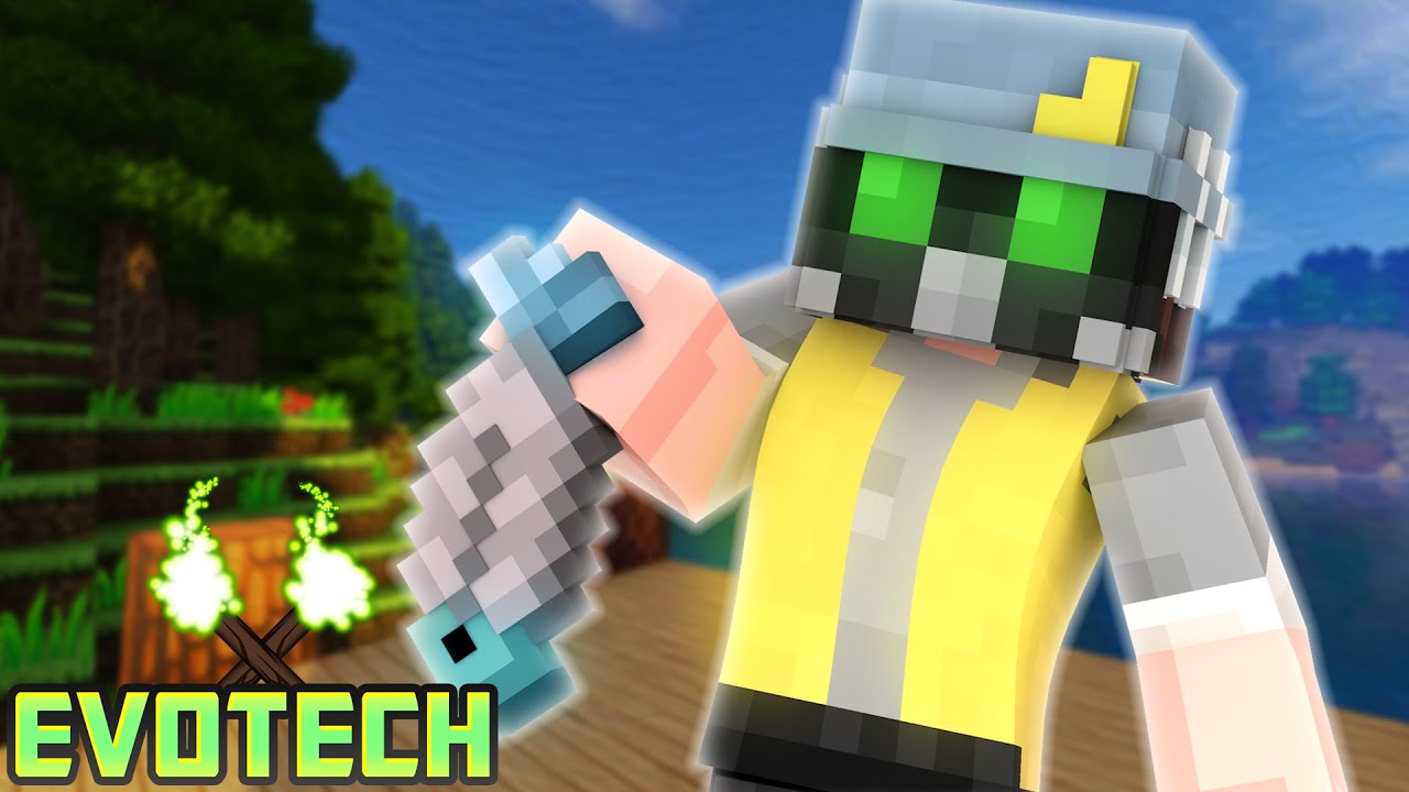 BECOMING A FISHERMAN! | EvoTech SMP Season 5 - YouTube