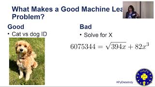 Alyssa Batula: What is Machine Learning, and How Do I Get Started | PyData Indy 2019
