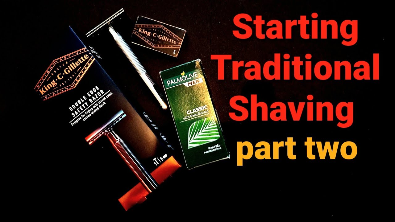 Starting Traditional Wet Shaving. King C Gillette Safety Razor