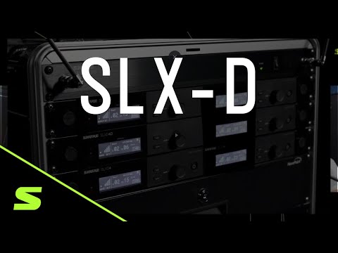 El mulifacético Sistema inalámbrico SLX-D de Shure - perfecto para todos los ambientes