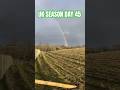 Wind, rain, hail, sun, rainbows & trees! #ukplanting #treeplanting #mixedweather #nature