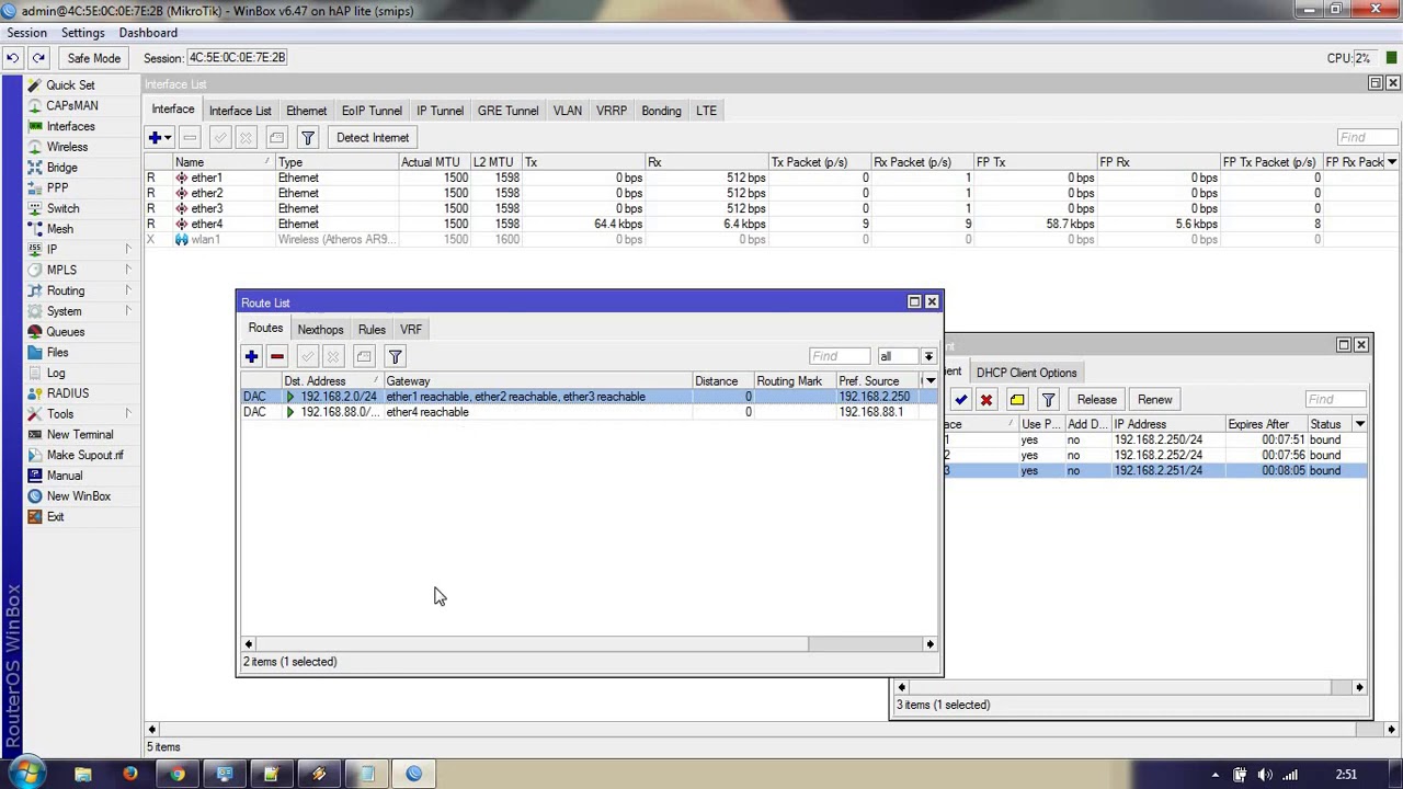 Auto Load balancing multiple isp - YouTube