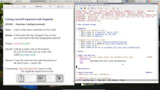 OrgMode E05S02: Linking (external)
