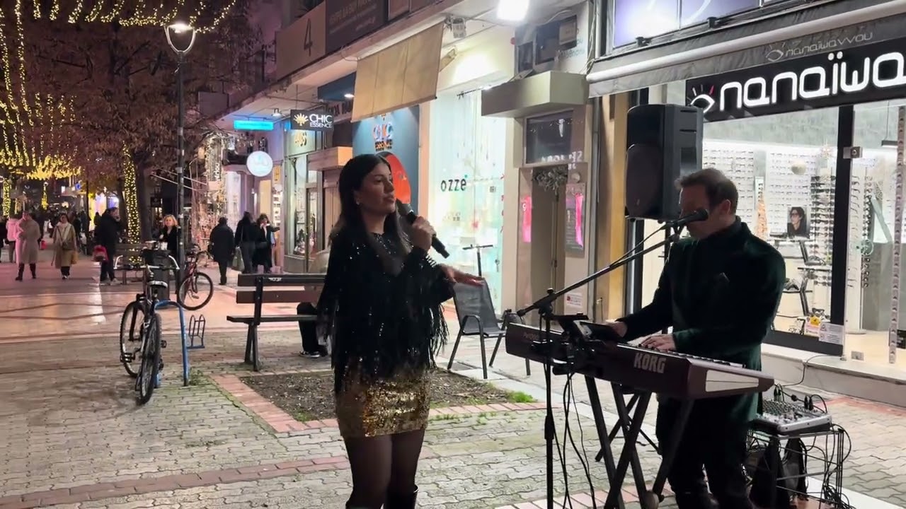 Праздничный концерт дуэта К. Паллис и Г. Астритис в Куме.