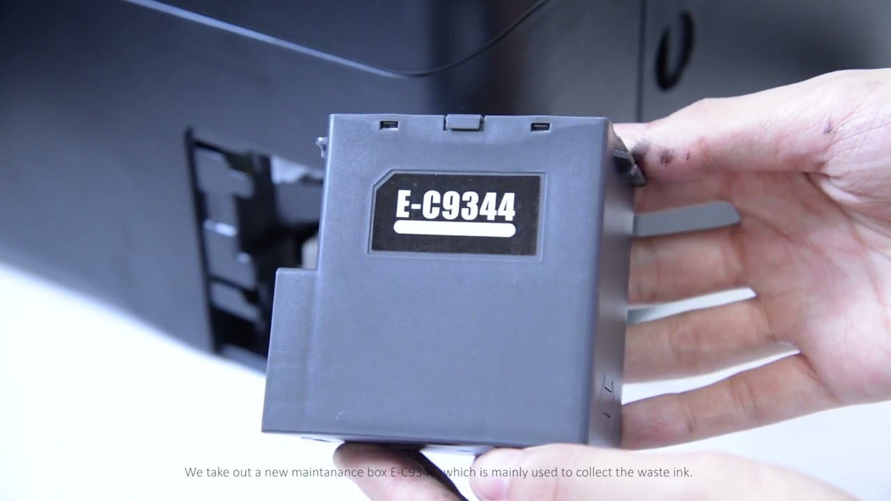 C9344：A video showing that how to repalace the maintanance C9344