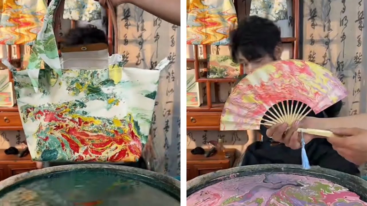 Ancient printing techniques and modern trendy accessories