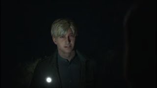 Silent Hill 2 Remake james meets Angela in RoseWater Park full cut scene