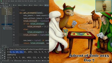 Advent of Code 2023 (Python) - day 7