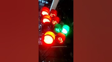 Semáforo con contador decreciente