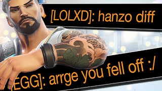 I proved this toxic smurf stack wrong with my Hanzo - Overwatch