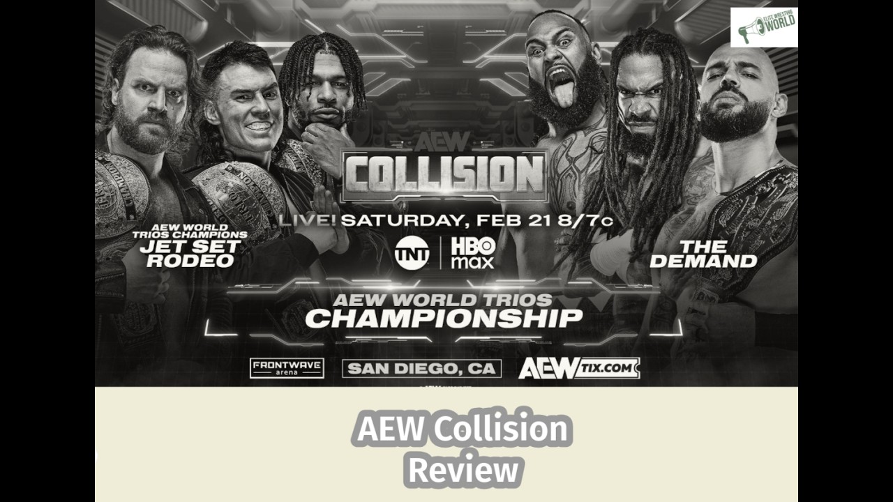AEW Collision 21 Feb 2026 Review | Rascalz pins FTR, Jet Set Rodeo retains, Thunder Rosa returns.