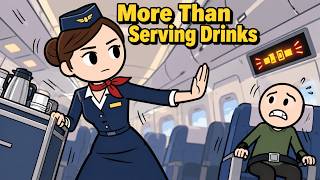 Behind the Smile: What Flight Attendants Really Handle