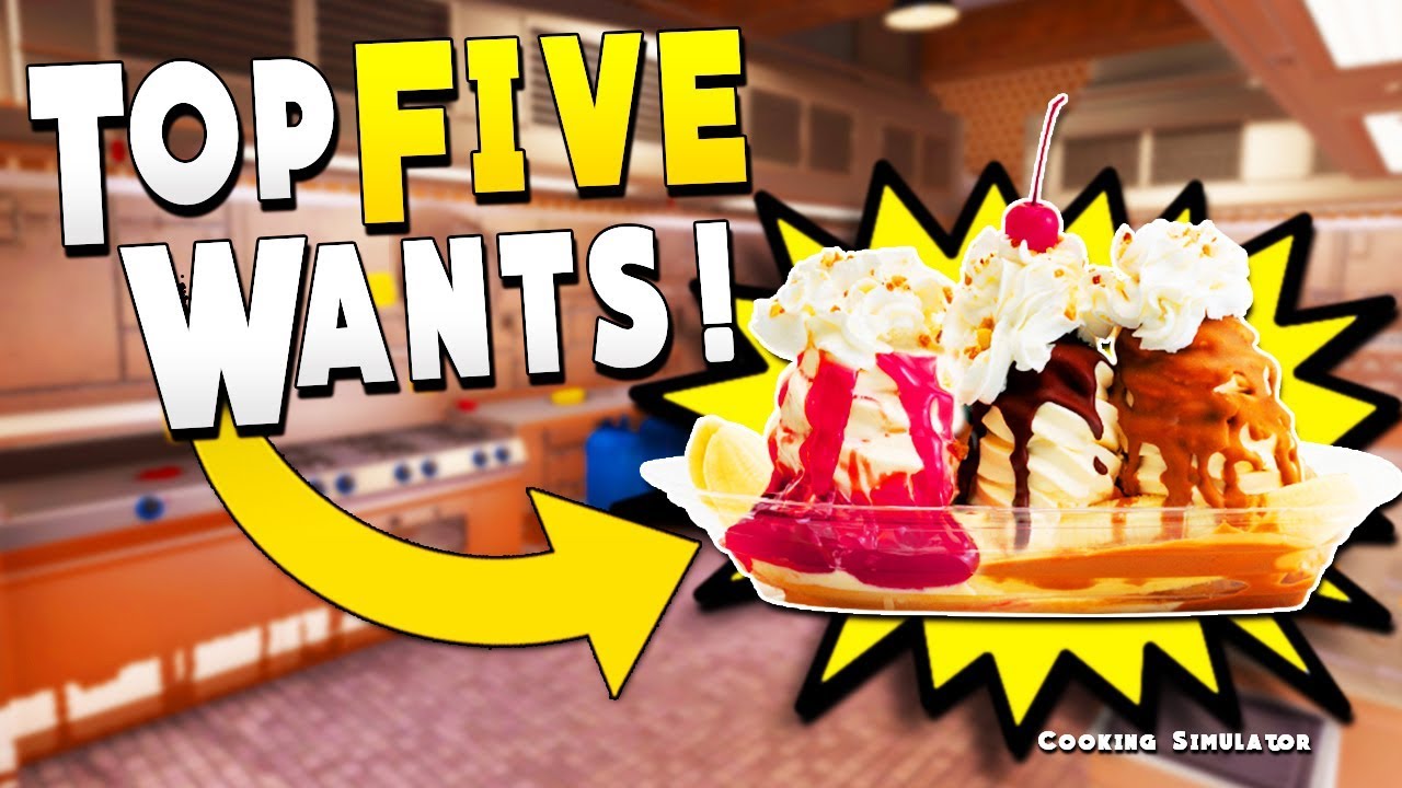 Top 5 Wanted Things While Making Delicious Bruschetta : Cooking Simulator Gameplay