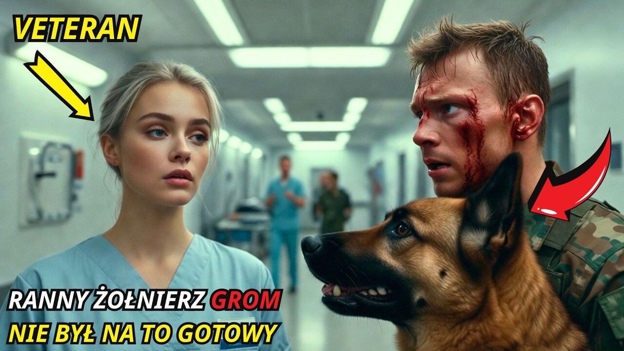 „Zostaw mojego psa K9” – ranny żołnierz GROM nie spodziewał się, co zrobi pielęgniarka