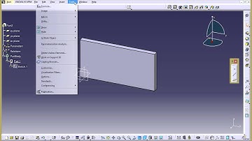 Curso Catia . Clase 5.  Pad 2.  Creación de parametros