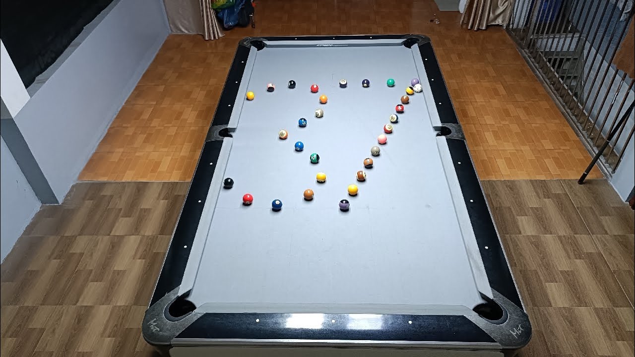 Pool Challenge: Number 37 with 30 Balls | LIVE