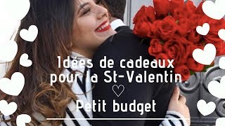 Idées de cadeaux pour la St-Valentin  Petit budget
