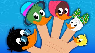 Duck Finger Family | Nursery Rhymes For Kids