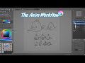 Krita animation tutorial: Overview of the traditional animation process