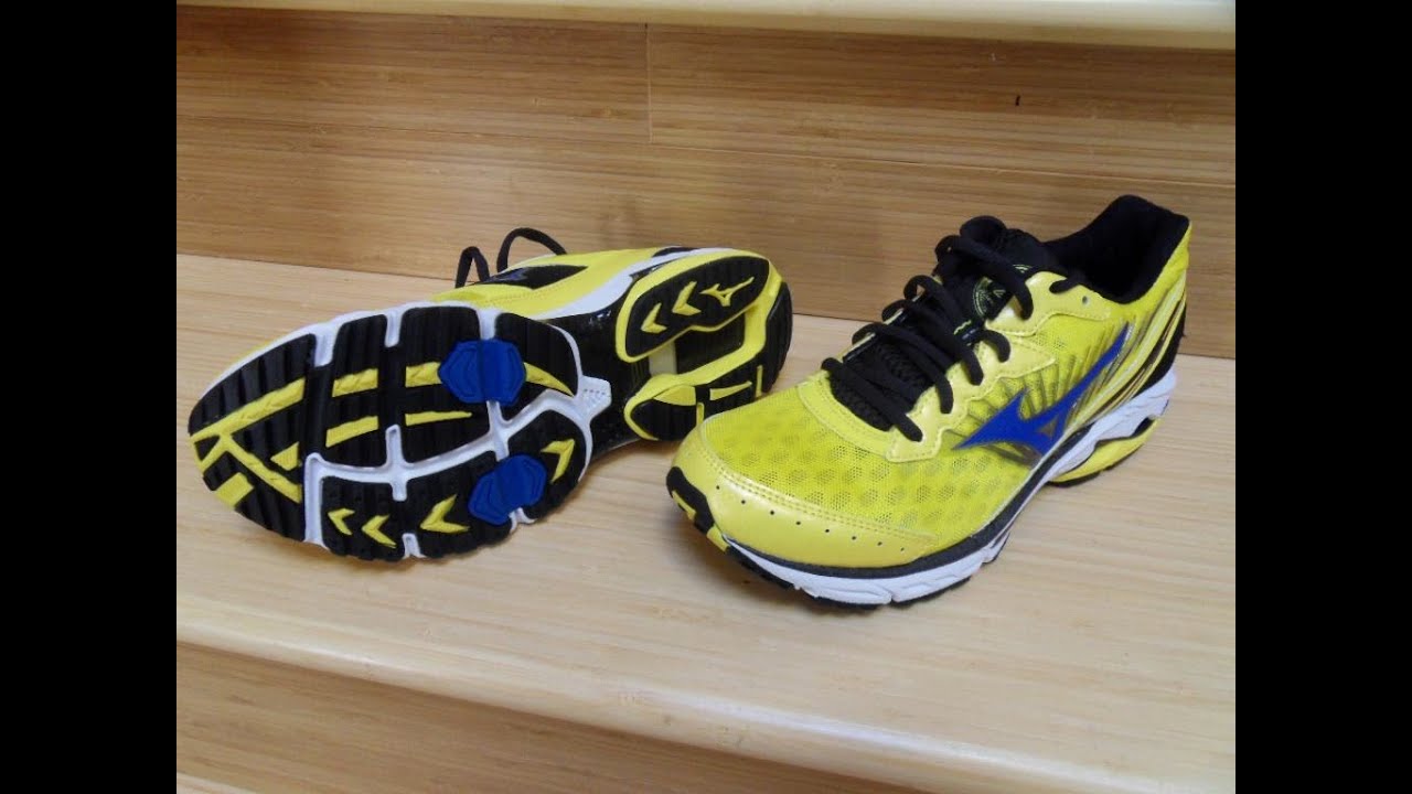 mizuno wave rider 16 yellow