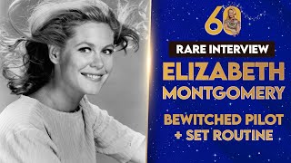 Elizabeth Montgomery Rare Interview: Bewitched Pilot + Routine