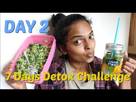 DAY 2 - Green Salad w/t Orange Water | #7DaysDetoxChallenge