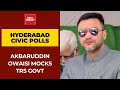 GHMC polls: MIM MLA Akbaruddin Owaisi slams TRS for supporting BJP