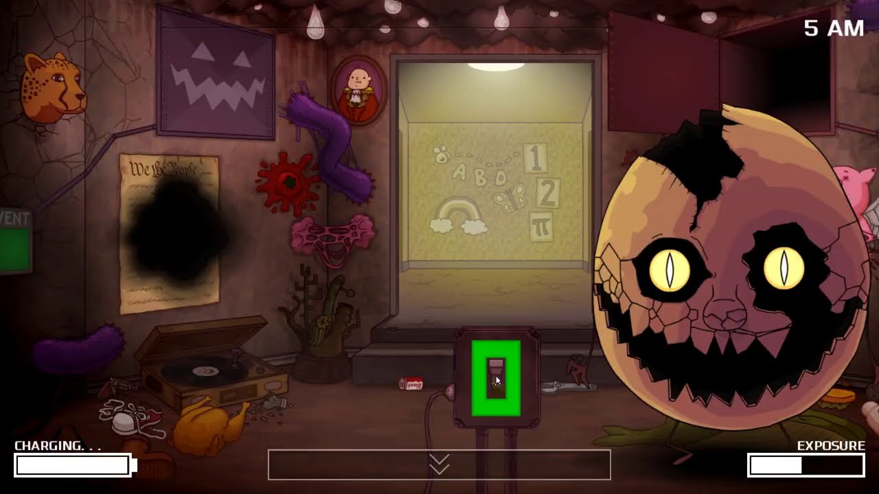 ОДНА НОЧЬ с ФЛАМПТИ 2 ЯЙЦО ФНАФ One Night at Flumptys FNAF.