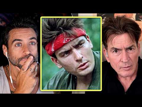 Charlie Sheen recalls the BRUTAL filming of PLATOON: the movie that made him famous