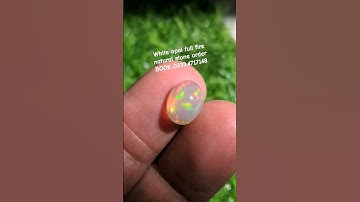 white opal full fire natural stone order BOOK #fashion #gemstone #jewellery #gem #ring #ruby #opal