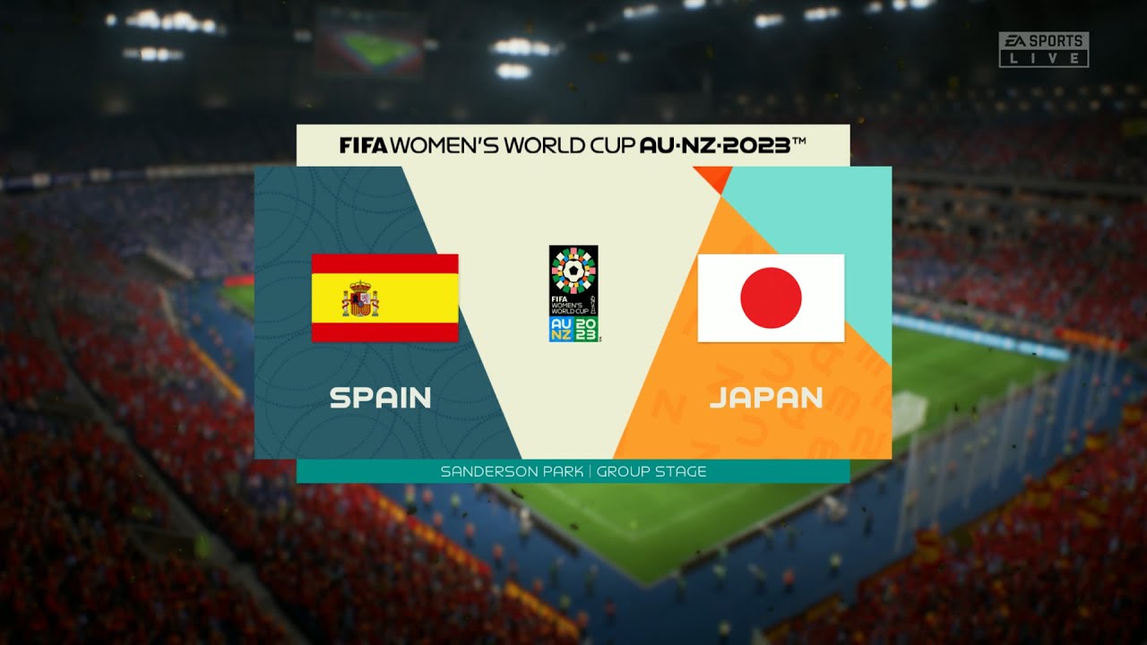 1 1 SPAIN Vs JAPAN WOMEN WORLD CUP Extended Highlights GROUP