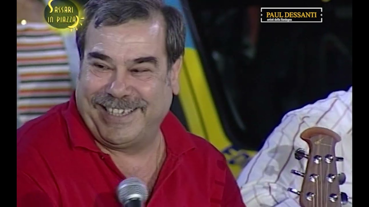 Coro di Usini tonino Brundu live vendetta con Paul Dessanti e Tonino Sanna Sassari in piazza