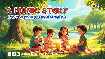 EASY RUSSIAN FOR BEGINNERS | A Picnic Story (A2)