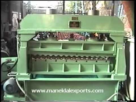 MANEK - maquina conformadora de rodillos para fabricar chapas