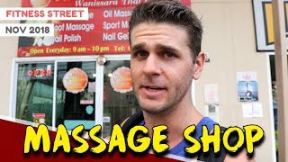 TIGER MUAY THAI TRAINING CAMP VLOG (BEST MASSAGE SHOP) | FITNESS STREET VLOGS