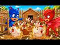 PJ Mask : CHICKEN Rescue RUSH! A Fast Mission Brings Order to the Farm 😲🐔✨ | PJ Masks Animation