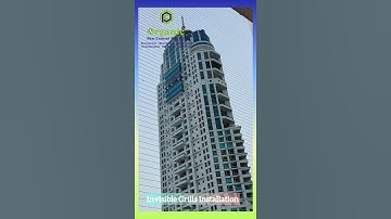 Invisible Grills Installation, Bird Netting Services, Bird Control Services, Invisible Grill Service