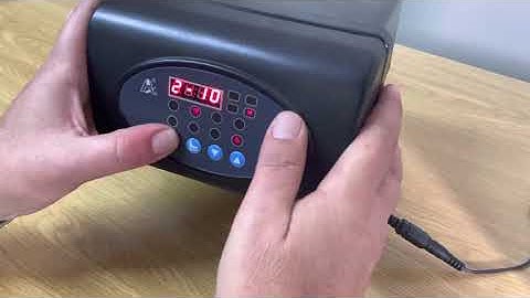 F63P3 Runxin Automatic Softener Valve Programming Video.