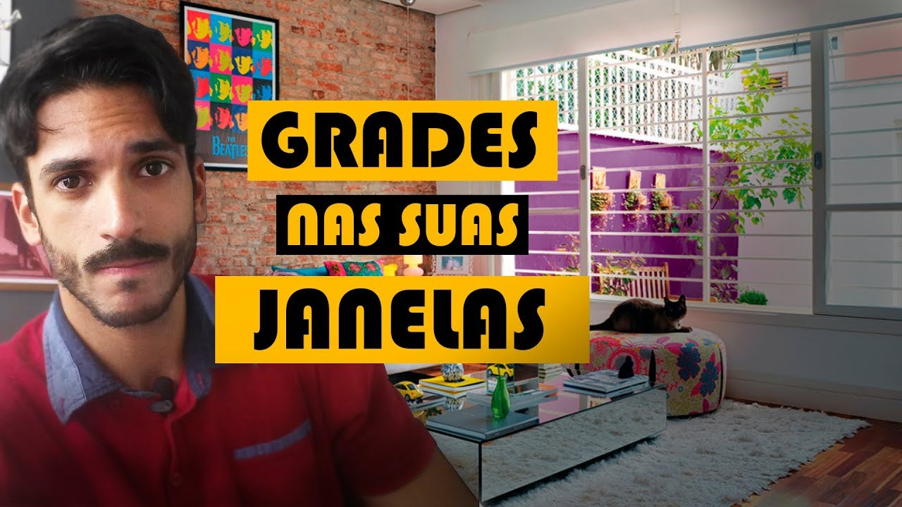 GRADES NAS SUAS JANELAS