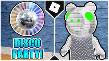 How to get the "DISCO PARTY!" BADGE + DISCO PIGGY MORPH in PIGGY RP : INFECTION! [ROBLOX]
