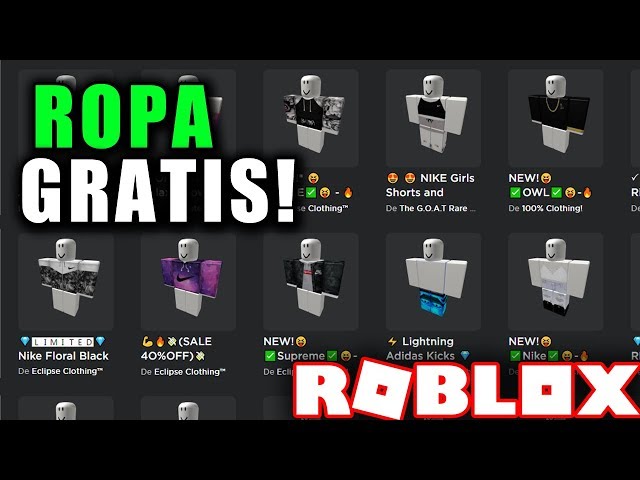 CapCut_Como tener ropa gratis en roblox