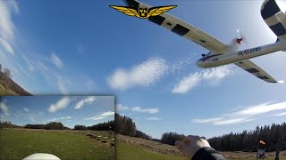 : H-King Bixler 2 Glider 1500mm - Runcam Thumb