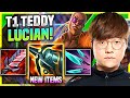 TEDDY WORLD CLASS LUCIAN WITH NEW ITEMS! - T1 Teddy Plays Lucian ADC vs Kai'Sa! | Preseason 11