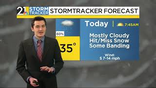 Storm Tracker Forecast- Saturday Morning (1/17/2026)