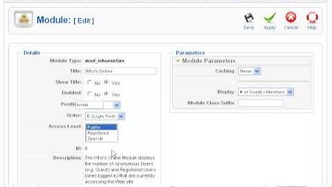Quick overview: Module Manager in Joomla | Tutorial