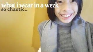 WHAT I WEAR IN A WEEK WHILE TRAVELING *random*