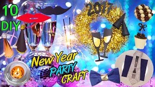 10 DIY New Year Party Crafts. HOW TO!