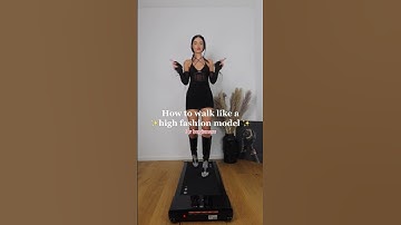 How to walk like a high fashion supermodel?? #model #supermodel #modeling