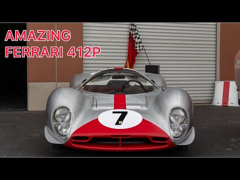 FERRARI 412P tribute 10 years in the making